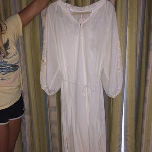 Cleobella White Tunic Dress (Size XL)